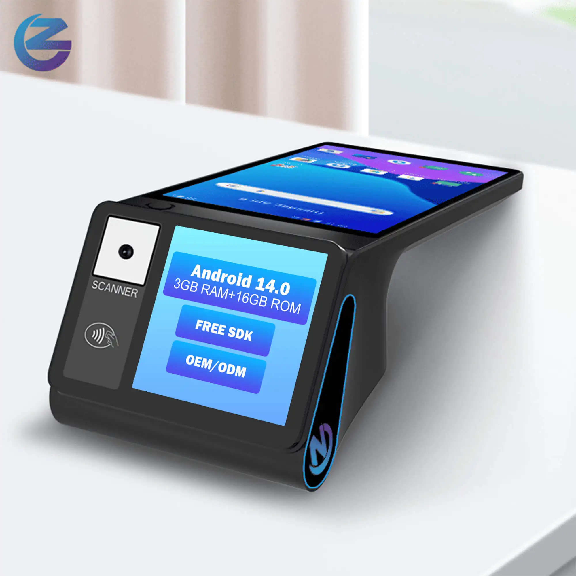 Android 14.0 двойной экран 8 дюймов 3 ГБ + 16 ГБ/32 ГБ портативные Pos системы 58 мм принтер Z108 Nfc кассовый аппарат Epos машинный терминал
Android 14.0 двойной экран 8 дюймов 3 ГБ + 16 ГБ/32 ГБ портативные Pos системы 58 мм принтер Z108 Nfc кассовый аппарат Epos машинный терминал