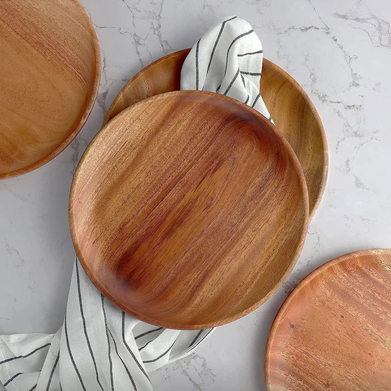 1Pc Wooden Plates 8 Inch Dinner Dish Plate Cake Dessert Plate Coffee Tea Serving Tray Snack Fruit Platter Acacia Wood Tableware
1Pc Wooden Plates 8 Inch Dinner Dish Plate Cake Dessert Plate Coffee Tea Serving Tray Snack Fruit Platter Acacia Wood Tableware