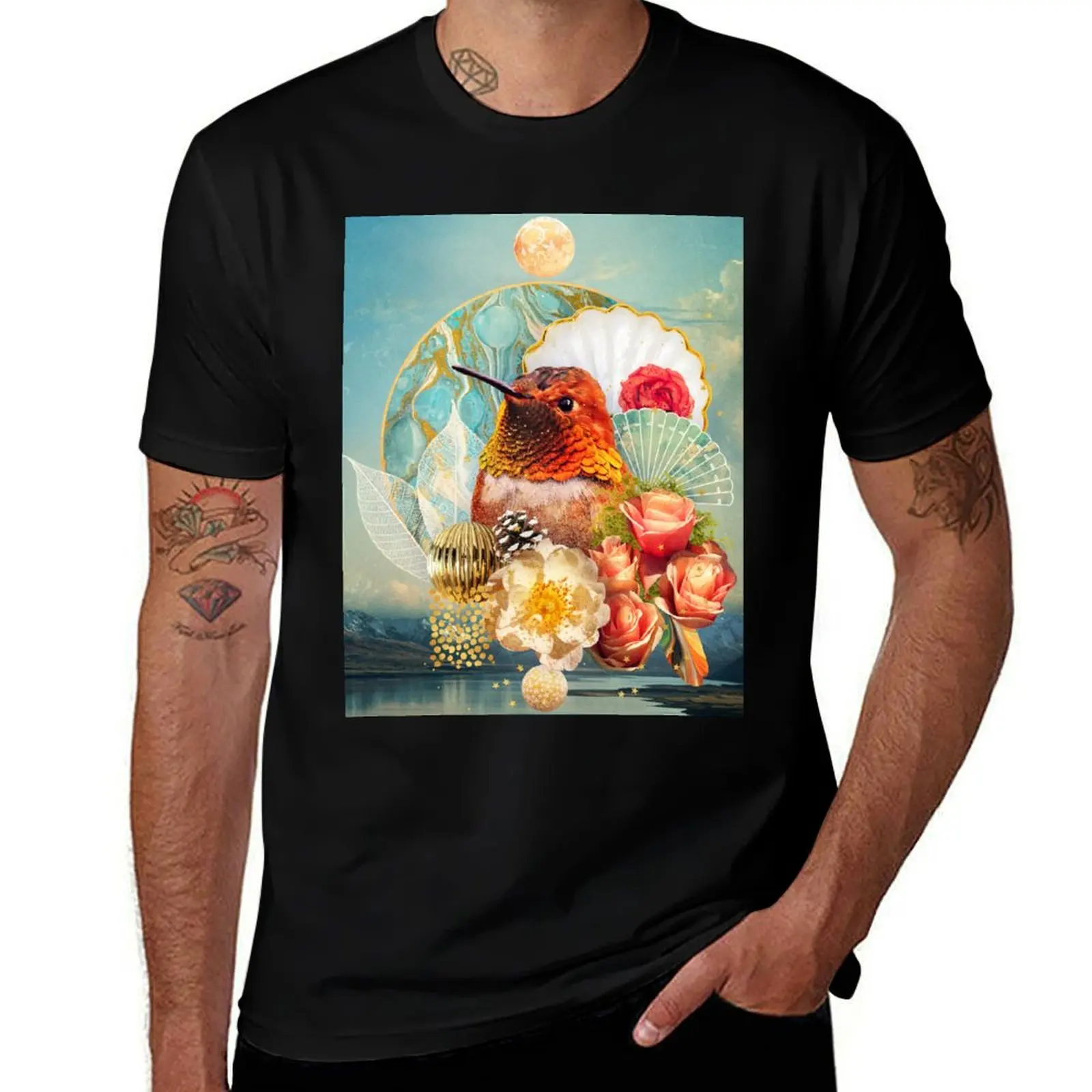 Festive Feathers: Rufous Hummingbird T-Shirt basketball graphic tees oversized graphic tee compression shirt men
Festive Feathers: Rufous Hummingbird T-Shirt basketball graphic tees oversized graphic tee compression shirt men