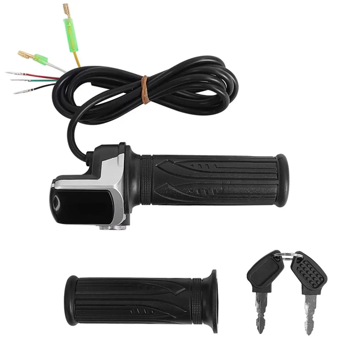 XFDZ Scooter Throttle Handlebar with LED Display 24V Throttle Speed Adjustment Handle for Electric Scooter Bike Key Grip
XFDZ Scooter Throttle Handlebar with LED Display 24V Throttle Speed Adjustment Handle for Electric Scooter Bike Key Grip