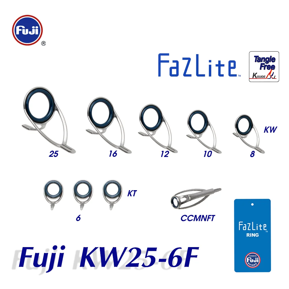 Комплект кольцевых направляющих Fuji Fazlite Ring Guide Set KT KW Mid Night Blue Eye для спиннинговых и кастинговых удилищ для морской рыбалки, компоненты для сборки удилищ
Комплект кольцевых направляющих Fuji Fazlite Ring Guide Set KT KW Mid Night Blue Eye для спиннинговых и кастинговых удилищ для морской рыбалки, компоненты для сборки удилищ