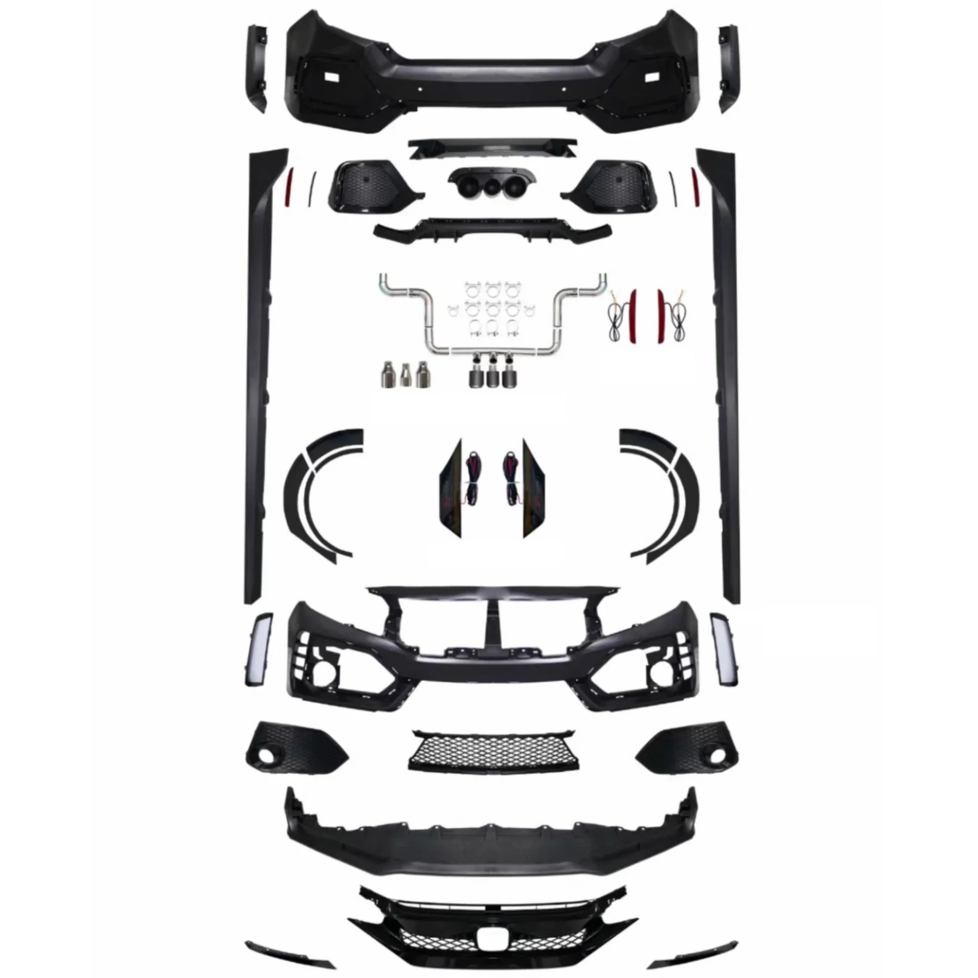 Front Shovel Rear Lip Botton Grille Fog Lamp Frame for Honda Civic Typer FC-450 Reflector Surround Car Accessories
Front Shovel Rear Lip Botton Grille Fog Lamp Frame for Honda Civic Typer FC-450 Reflector Surround Car Accessories