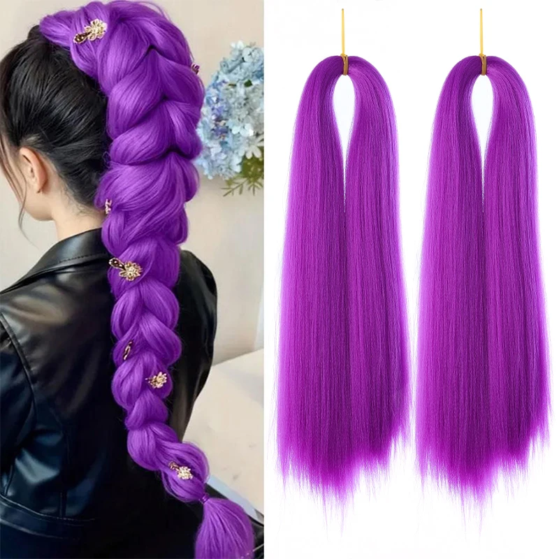 Synthetic purple wig styling braided hair cosplay suitable for children and girls to use for Halloween and Christmas
Synthetic purple wig styling braided hair cosplay suitable for children and girls to use for Halloween and Christmas