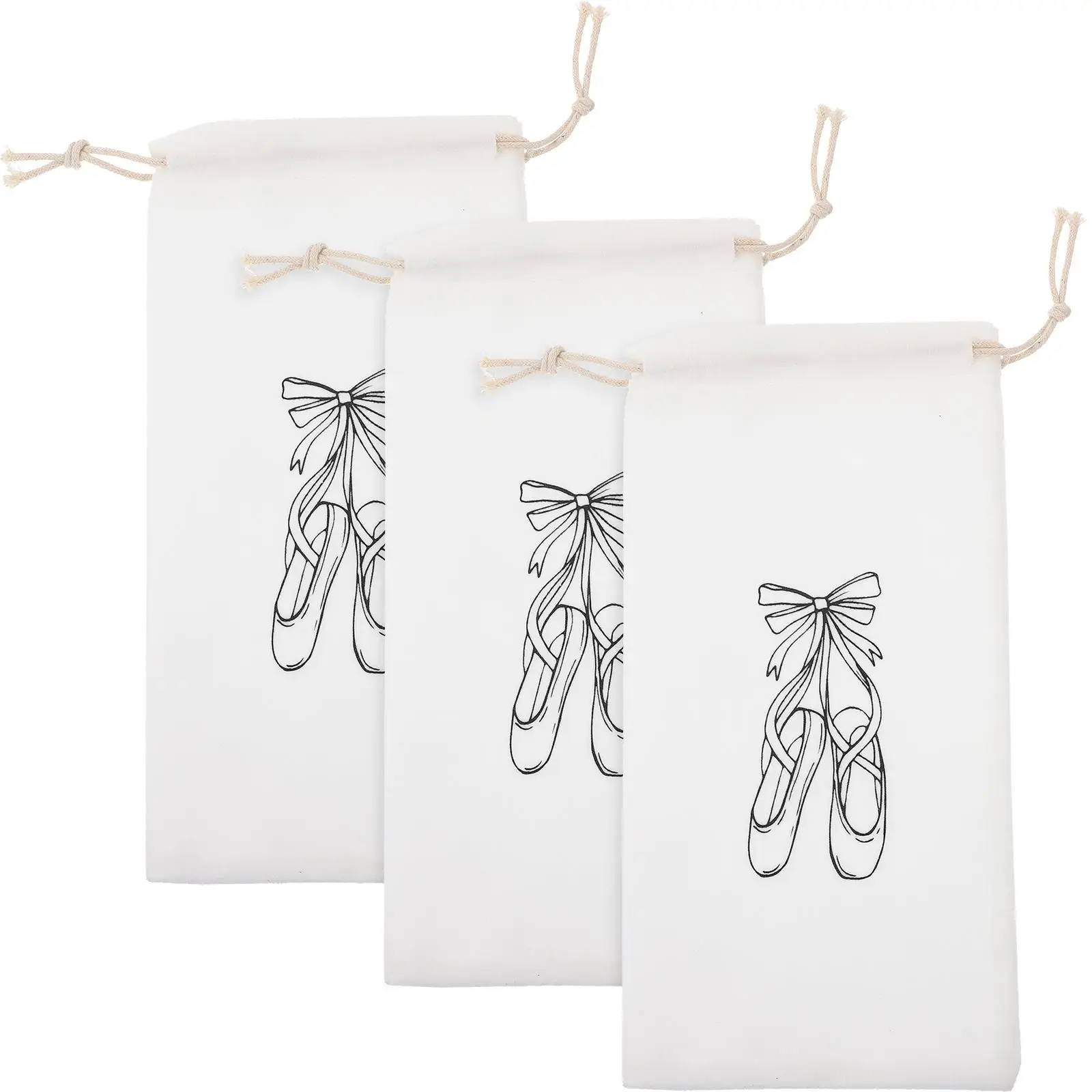 3pcs Ballet Shoe Storage Bag Women Shoes Pouch Lightweight Clean Drawstring Safe Washable Carrying Shoe
3pcs Ballet Shoe Storage Bag Women Shoes Pouch Lightweight Clean Drawstring Safe Washable Carrying Shoe