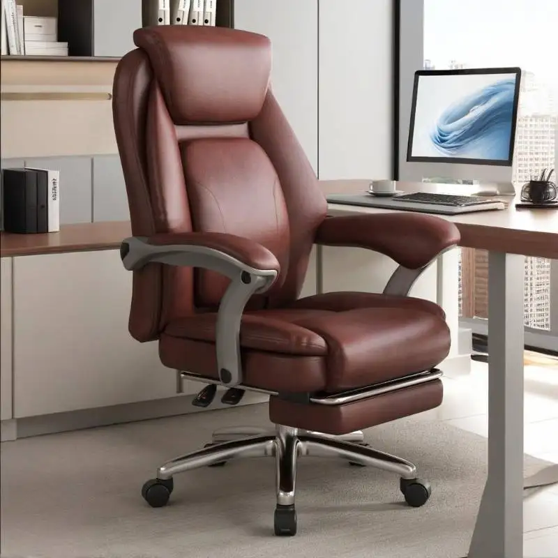 Foot Rest Ergonomic Office Chair Comfortable Designer Relax Luxury Swivel Office Chair Pliable Wheel Sillas Escritorio Furniture
Foot Rest Ergonomic Office Chair Comfortable Designer Relax Luxury Swivel Office Chair Pliable Wheel Sillas Escritorio Furniture