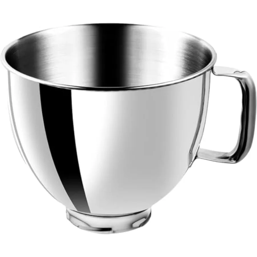 5 Quart Stainless Steel Mixer Bowl Compatible with KitchenAid 4.5 and 5 QT Tilt-Head Stand Mixers Durable KitchenAid Replacemen
5 Quart Stainless Steel Mixer Bowl Compatible with KitchenAid 4.5 and 5 QT Tilt-Head Stand Mixers Durable KitchenAid Replacemen