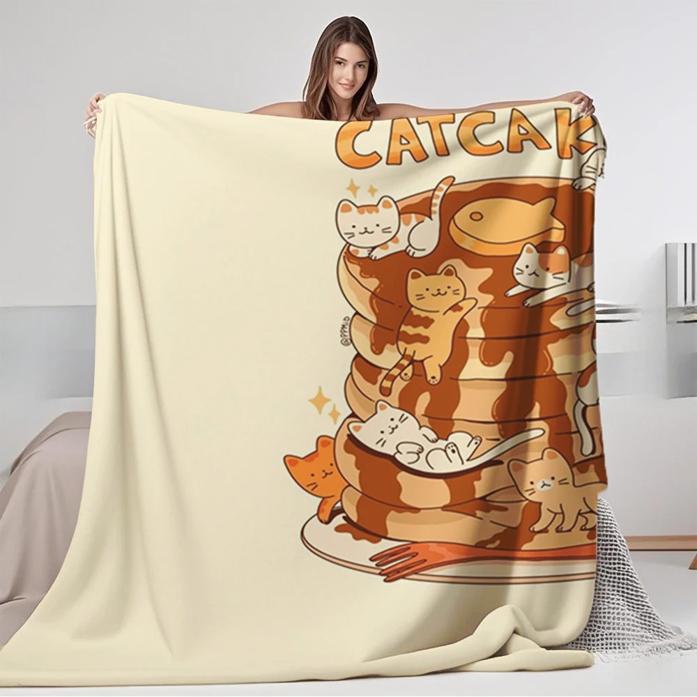 Featured Flannel Bed Blanket Catcakes Collection Retro Bedcover Luxury Throw With Wrinkle-resistant Machine-washable Blankets
Featured Flannel Bed Blanket Catcakes Collection Retro Bedcover Luxury Throw With Wrinkle-resistant Machine-washable Blankets