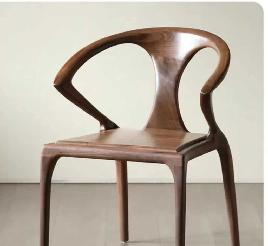 Solid wood chair, North American, black walnut, dining chair, backrest, butterfly
Solid wood chair, North American, black walnut, dining chair, backrest, butterfly