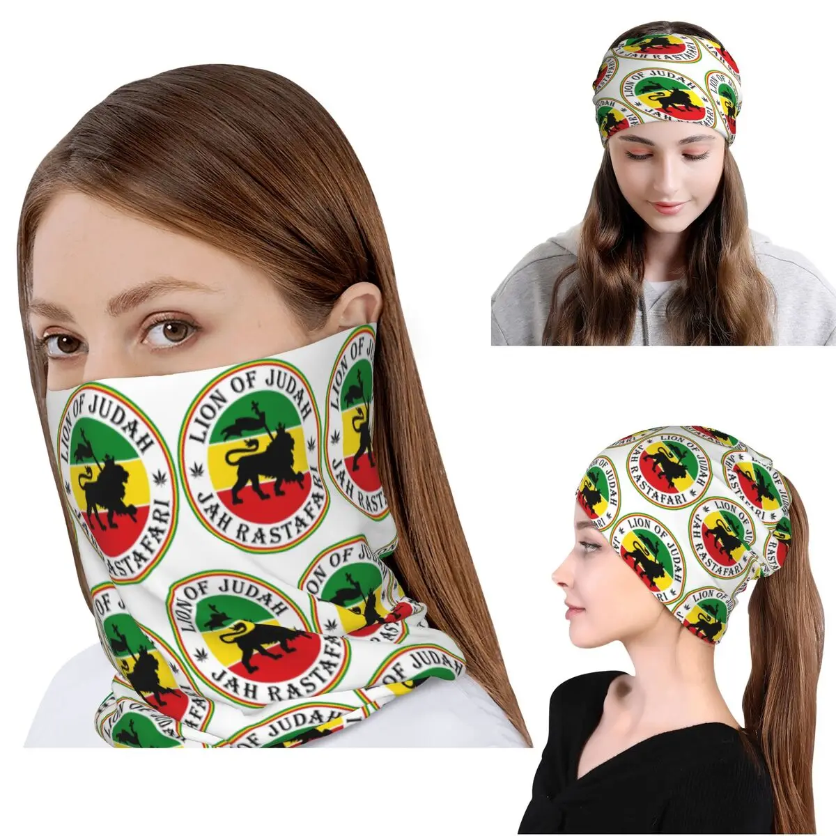 Rasta Lion Of Judah Star Of David Bandana Neck Cover Wrap Scarf Multifunction Cycling Scarf Beanies Hat for Unisex Adult Winter
Rasta Lion Of Judah Star Of David Bandana Neck Cover Wrap Scarf Multifunction Cycling Scarf Beanies Hat for Unisex Adult Winter