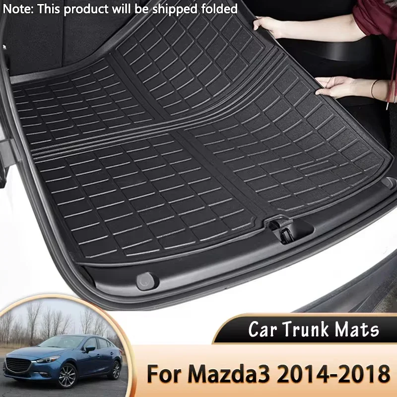 Для Mazda3 3 Axela Hatchback BM 2014 ~ 2018 2017 автомобильный коврик в багажник водостойкий защитный коврик лоток багажника коврики для пола аксессуары
Для Mazda3 3 Axela Hatchback BM 2014 ~ 2018 2017 автомобильный коврик в багажник водостойкий защитный коврик лоток багажника коврики для пола аксессуары