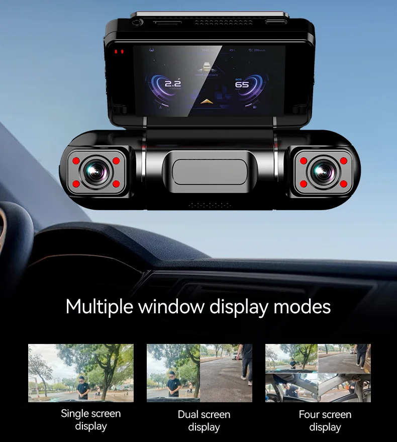 1080P 4-Channel 4K Multi-Lens IPS Driving Recorder with WiFi Front/Rear Car Video Recorder Black Box 1 Year Warranty
1080P 4-Channel 4K Multi-Lens IPS Driving Recorder with WiFi Front/Rear Car Video Recorder Black Box 1 Year Warranty