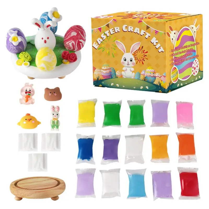 Air Dry Clay For Kids Easter Eggs Beginners Modelling Clay Family Gathering Spring Season Decoration Making Art For Boys Girls
Air Dry Clay For Kids Easter Eggs Beginners Modelling Clay Family Gathering Spring Season Decoration Making Art For Boys Girls