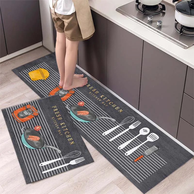 Kitchen Floor Mat Washable Non-Slip Absorbent Living Room Bedroom Long 40x120cm Rug Bathroom Entrance Doormat Carpet Prayer Pad
Kitchen Floor Mat Washable Non-Slip Absorbent Living Room Bedroom Long 40x120cm Rug Bathroom Entrance Doormat Carpet Prayer Pad