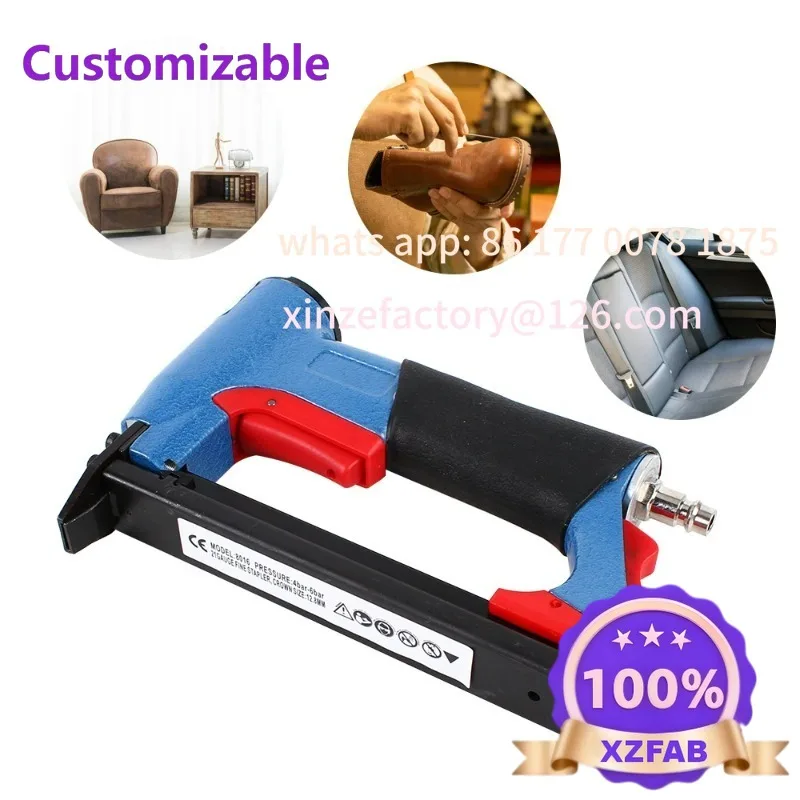 Customizable Lightweight, Easy to Use and StoPneumatic Staple Gun, 4-8bar Air Pressure, Aluminum & Iron Build, Non-Slip Handle,
Customizable Lightweight, Easy to Use and StoPneumatic Staple Gun, 4-8bar Air Pressure, Aluminum & Iron Build, Non-Slip Handle,