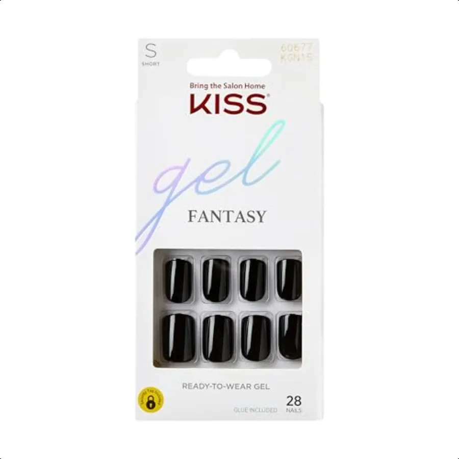 KISS Gel Fantasy Pr On Nails Клей для ногтей в комплекте «Aim High» Черный короткий размер Squoval Shape В комплект входят 28 ногтей 2 г Клей 1 маникюр
KISS Gel Fantasy Pr On Nails Клей для ногтей в комплекте «Aim High» Черный короткий размер Squoval Shape В комплект входят 28 ногтей 2 г Клей 1 маникюр
