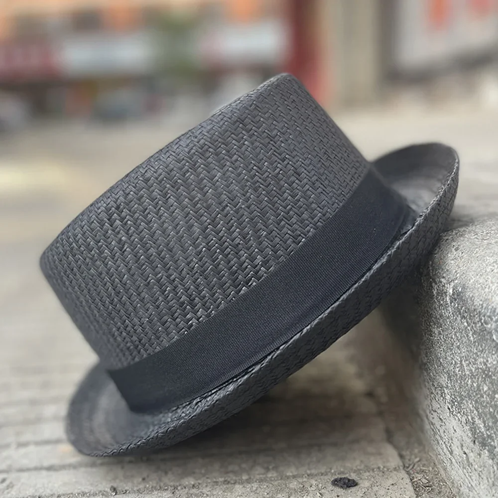 Men Straw Pork Pie Hats For Summer Dad Fedora Caps Beach Panama Trilby Outdoor Sun Hat
Men Straw Pork Pie Hats For Summer Dad Fedora Caps Beach Panama Trilby Outdoor Sun Hat
