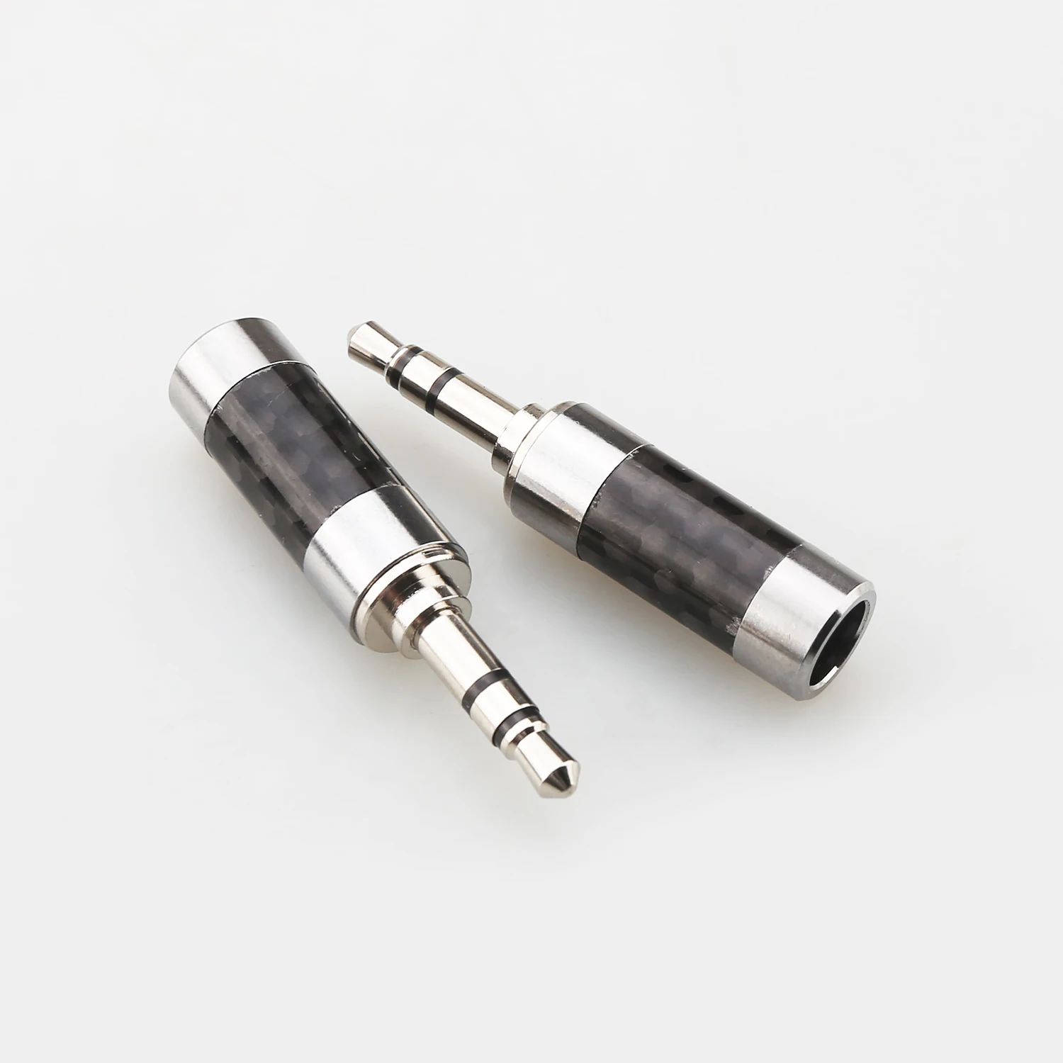 6.35mm 3 TRS/poles High-end Carbon Fiber Rhodium-plated Copper Headphone Plug Male Plug for DIY Headphone Upgraded Cable
6.35mm 3 TRS/poles High-end Carbon Fiber Rhodium-plated Copper Headphone Plug Male Plug for DIY Headphone Upgraded Cable