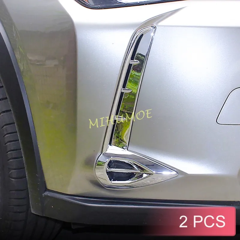 Для Lexus UX 200 250h 2019-2024 хромированный передний бампер, стильные накладки на противотуманные фары
Для Lexus UX 200 250h 2019-2024 хромированный передний бампер, стильные накладки на противотуманные фары