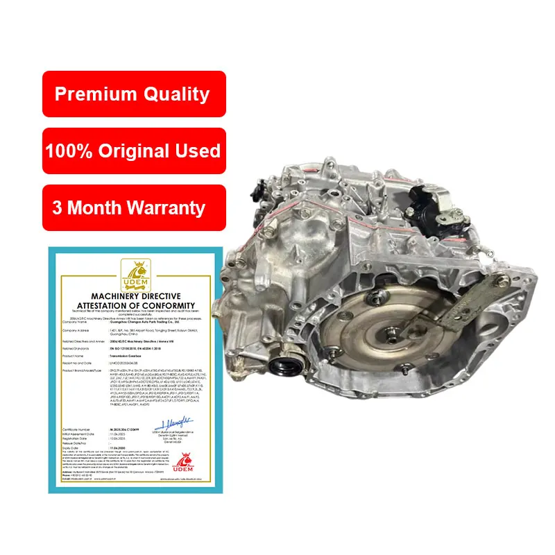 Used CSD JF020E 7-Speed Aluminum CVT Transmission for Nissan Kicks Versa Bluebird 1.5L 1.6L
Used CSD JF020E 7-Speed Aluminum CVT Transmission for Nissan Kicks Versa Bluebird 1.5L 1.6L