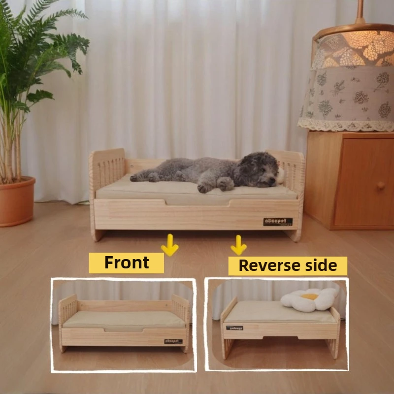 Wooden Dog House Bed Grip and Wear Resistance Dog Cushion Sofa Detachable Breathable Cats Beds Pet Accessories Supplies
Wooden Dog House Bed Grip and Wear Resistance Dog Cushion Sofa Detachable Breathable Cats Beds Pet Accessories Supplies