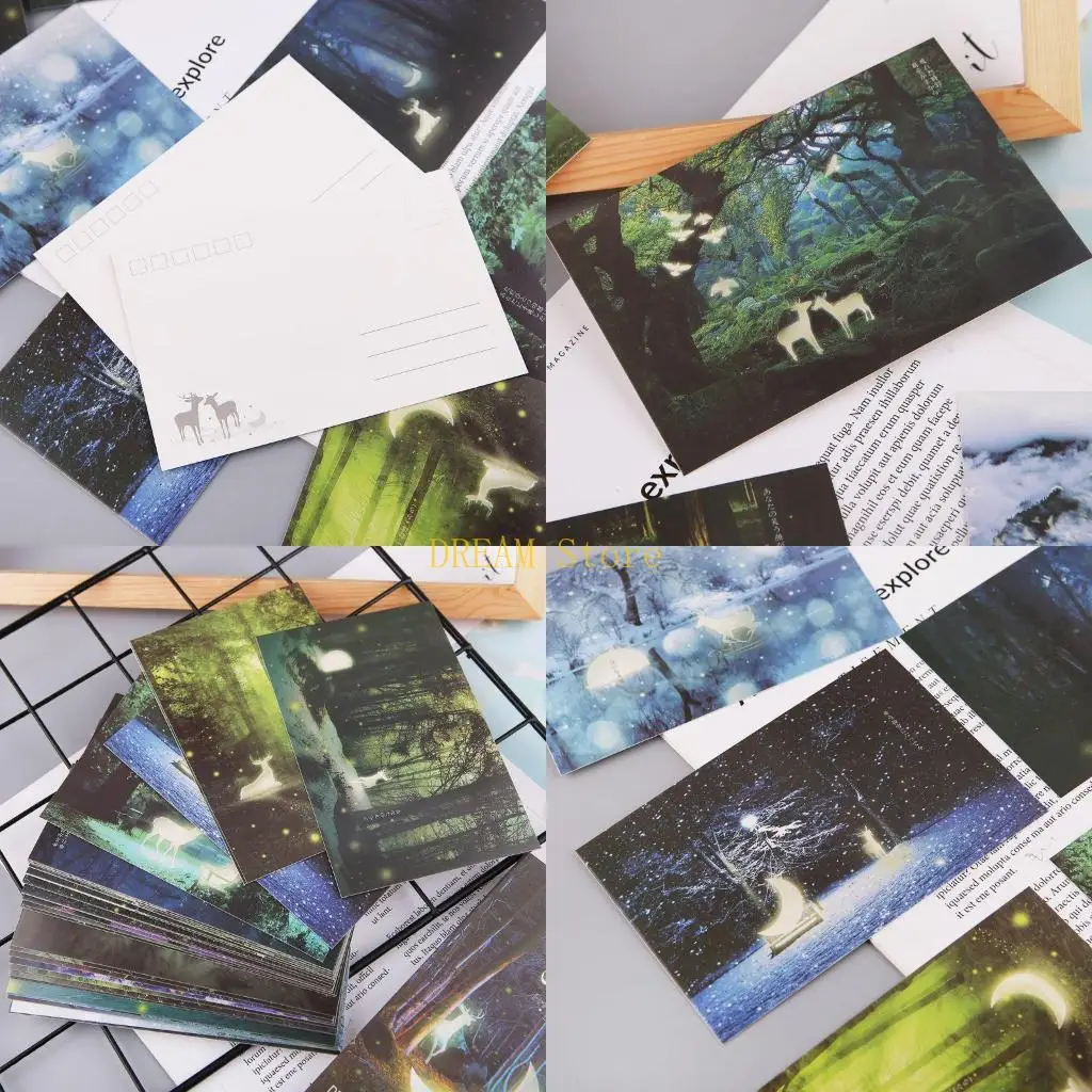 30pcs Vintage Luminous Postcard Glow In Animal Greeting best sale
30pcs Vintage Luminous Postcard Glow In Animal Greeting best sale