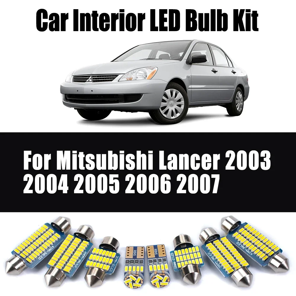 9 шт. Canbus для Mitsubishi Lancer 2003 2004 2005 2006 2007 автомобильные лампы для чтения светодиодные внутренние лампы для карт купольный багажник номерного знака комплект
9 шт. Canbus для Mitsubishi Lancer 2003 2004 2005 2006 2007 автомобильные лампы для чтения светодиодные внутренние лампы для карт купольный багажник номерного знака комплект