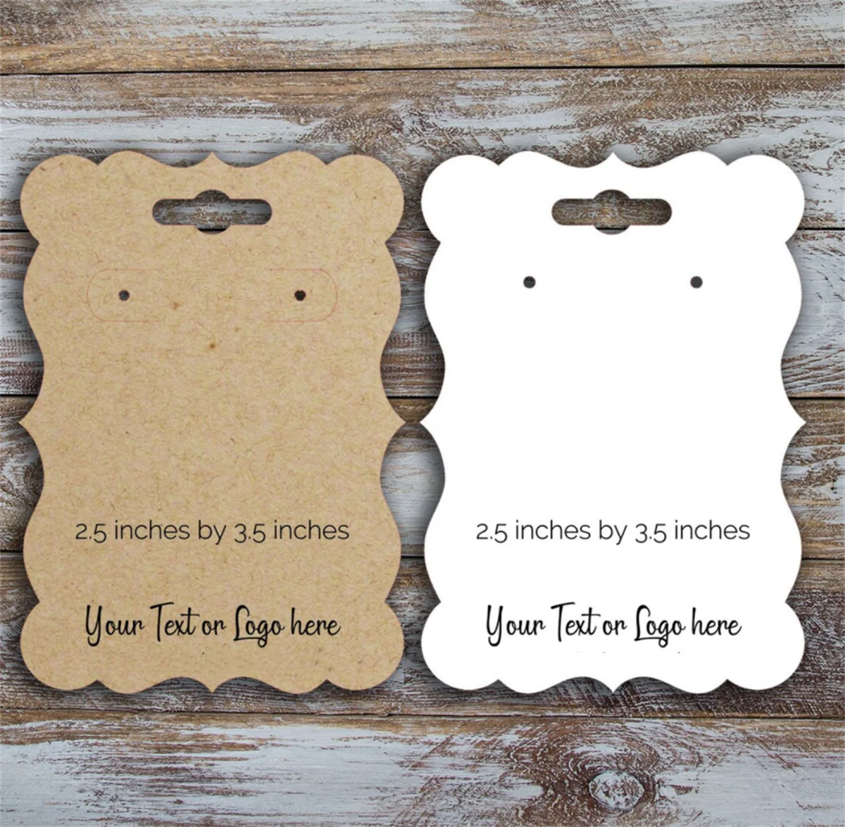 50pcs Custom 2.25 inches by 3.5 inch Round Corner Earring Cards, Jewelry Display Cards, Custom Labels
50pcs Custom 2.25 inches by 3.5 inch Round Corner Earring Cards, Jewelry Display Cards, Custom Labels