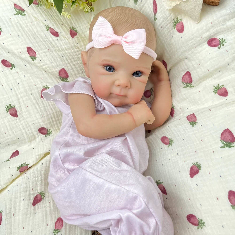 BZDOLL 18inch Lifelike Reborn Baby Doll Toy Real Look 45CM 3D-Skin Cloth Body Fashion Birthday Gift for Children
BZDOLL 18inch Lifelike Reborn Baby Doll Toy Real Look 45CM 3D-Skin Cloth Body Fashion Birthday Gift for Children
