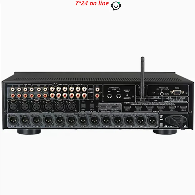 Победитель AD-7300HD/AD-7300PA+ Панорама 7.2.4 Декодирование 4K Поддержка управления через приложение/U-диск/TF-карты и декодер предусилителя BT HD Video K
Победитель AD-7300HD/AD-7300PA+ Панорама 7.2.4 Декодирование 4K Поддержка управления через приложение/U-диск/TF-карты и декодер предусилителя BT HD Video K