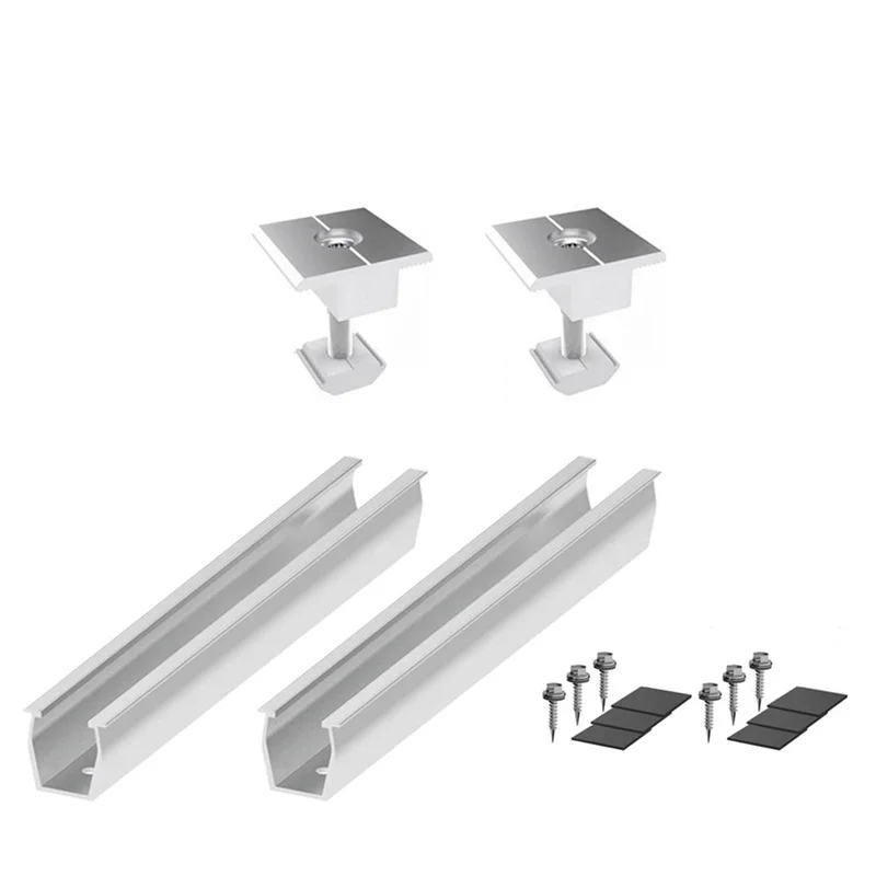 AT51-Solar Panel Mount Bracket Rails Clamp Fastening Module Mount Mounting PV Solar Power Supplies Trapezoidal Roof 35Mm Easy In
AT51-Solar Panel Mount Bracket Rails Clamp Fastening Module Mount Mounting PV Solar Power Supplies Trapezoidal Roof 35Mm Easy In