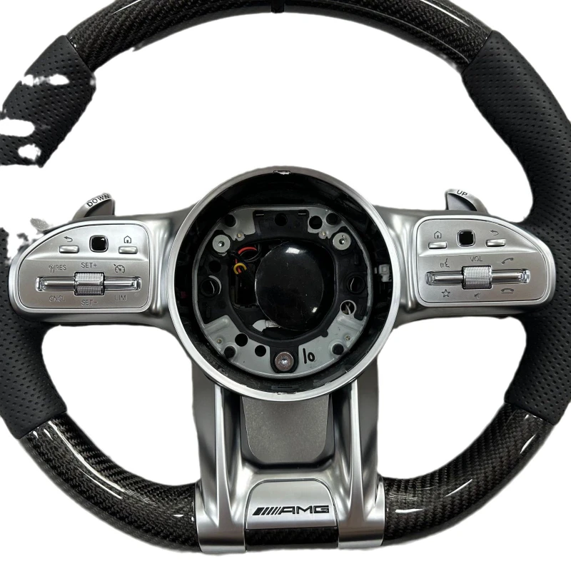 Suitable for Mercedes-Benz steering wheel amg carbon fiber e300c200lskglc buttons universal modification of new and old
Suitable for Mercedes-Benz steering wheel amg carbon fiber e300c200lskglc buttons universal modification of new and old