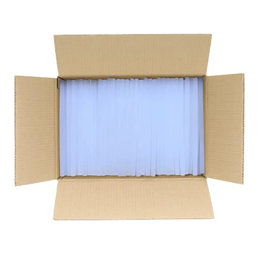 7/16" x 10" Long. Clear Industrial Full Size Hot Melt Glue Sticks. High Temp Good for Plastic Woodworking Fabric Ceramic Co
7/16" x 10" Long. Clear Industrial Full Size Hot Melt Glue Sticks. High Temp Good for Plastic Woodworking Fabric Ceramic Co