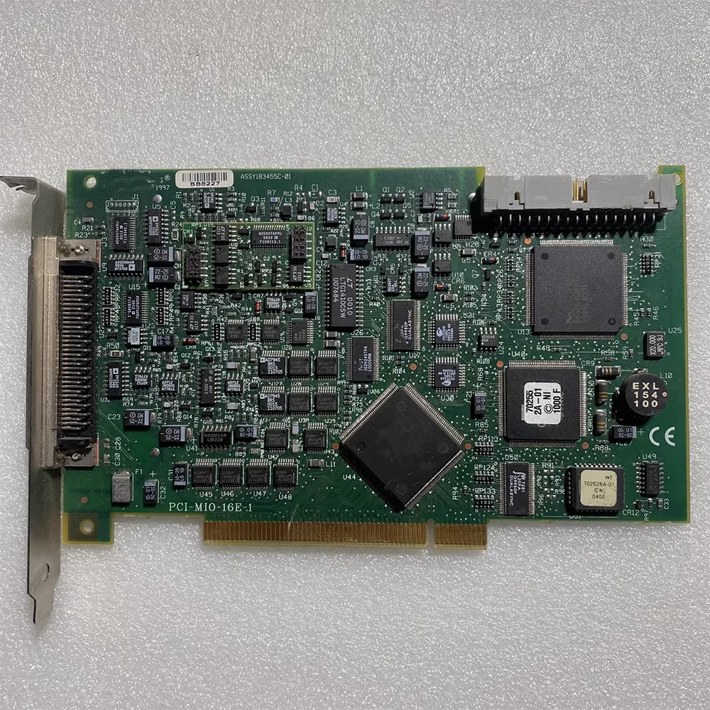 The acquisition card PCI-MIO-16E-1
The acquisition card PCI-MIO-16E-1