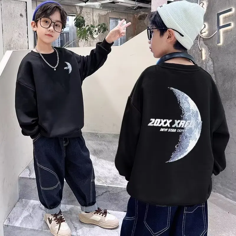 Boys Girls 2023 New Kids Clothes Fashion Casual Sweatshirts Children's Spring & Autumn Cartoon Print O-Neck Versatile Pullover
Boys Girls 2023 New Kids Clothes Fashion Casual Sweatshirts Children's Spring & Autumn Cartoon Print O-Neck Versatile Pullover