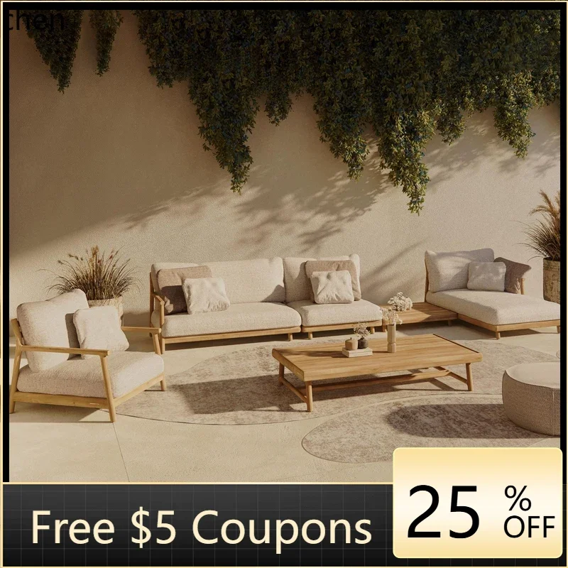 SF outdoor solid wood sofa courtyard balcony garden outdoor open-air leisure combination waterproof
SF outdoor solid wood sofa courtyard balcony garden outdoor open-air leisure combination waterproof