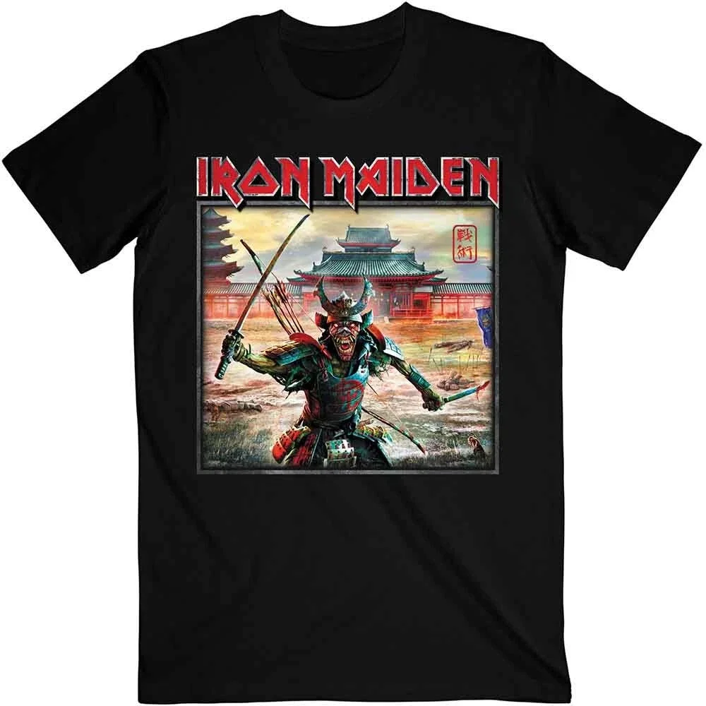 Iron Maiden Senjutsu Album Palace Square Graphic Print Men's and Women's Loose Short Sleeved T-shirt for Casual Wear Luxurious
Iron Maiden Senjutsu Album Palace Square Graphic Print Men's and Women's Loose Short Sleeved T-shirt for Casual Wear Luxurious