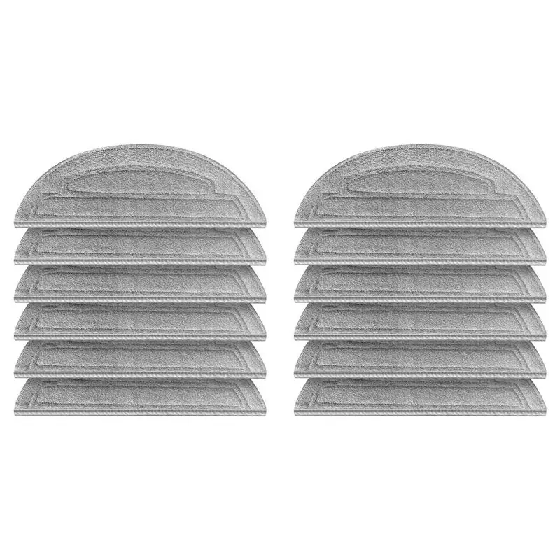 A36T-12Pcs Mopping Cloths Replacement Parts For Roborock S8 Maxv Ultra / S8 Max Ultra Robot Vacuum Cleaner Mop Pads
A36T-12Pcs Mopping Cloths Replacement Parts For Roborock S8 Maxv Ultra / S8 Max Ultra Robot Vacuum Cleaner Mop Pads