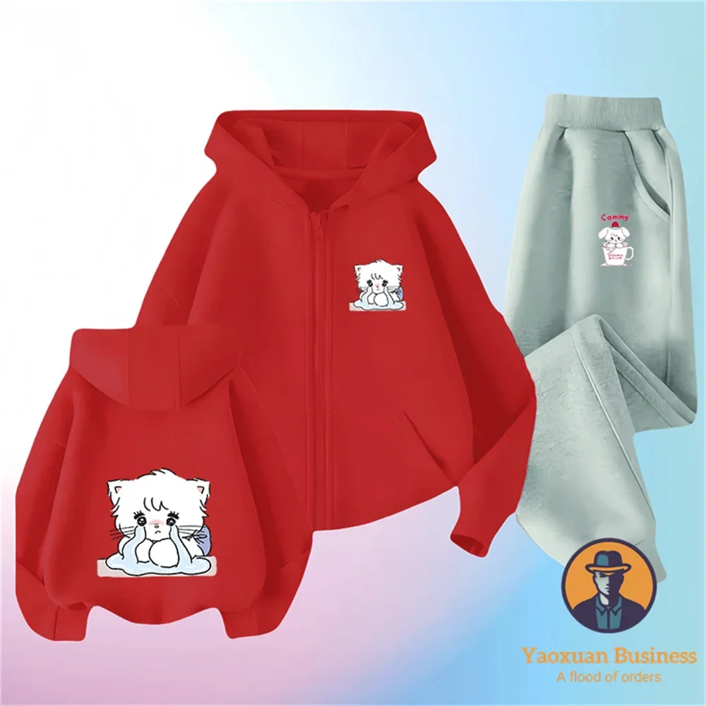 2026 Cozy Autumn Winter Pure Cotton Kidswear Zipper Suit Mikko Anime Theme Hot Sale Outfit
2026 Cozy Autumn Winter Pure Cotton Kidswear Zipper Suit Mikko Anime Theme Hot Sale Outfit