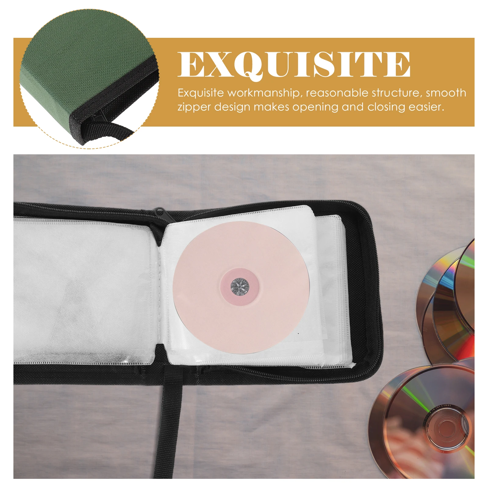 Car CD Storage Bag Automotive Cases Disk for Holder Organizer Binder Portable Bags
Car CD Storage Bag Automotive Cases Disk for Holder Organizer Binder Portable Bags