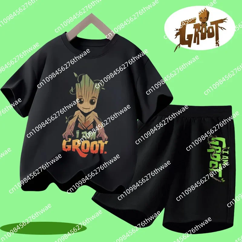 Guardians of the Galaxy Grue T-shirt Set Cartoon Print Children's Anime Clothing Boys and Girls' Sportswear Casual Shirt Shorts
Guardians of the Galaxy Grue T-shirt Set Cartoon Print Children's Anime Clothing Boys and Girls' Sportswear Casual Shirt Shorts