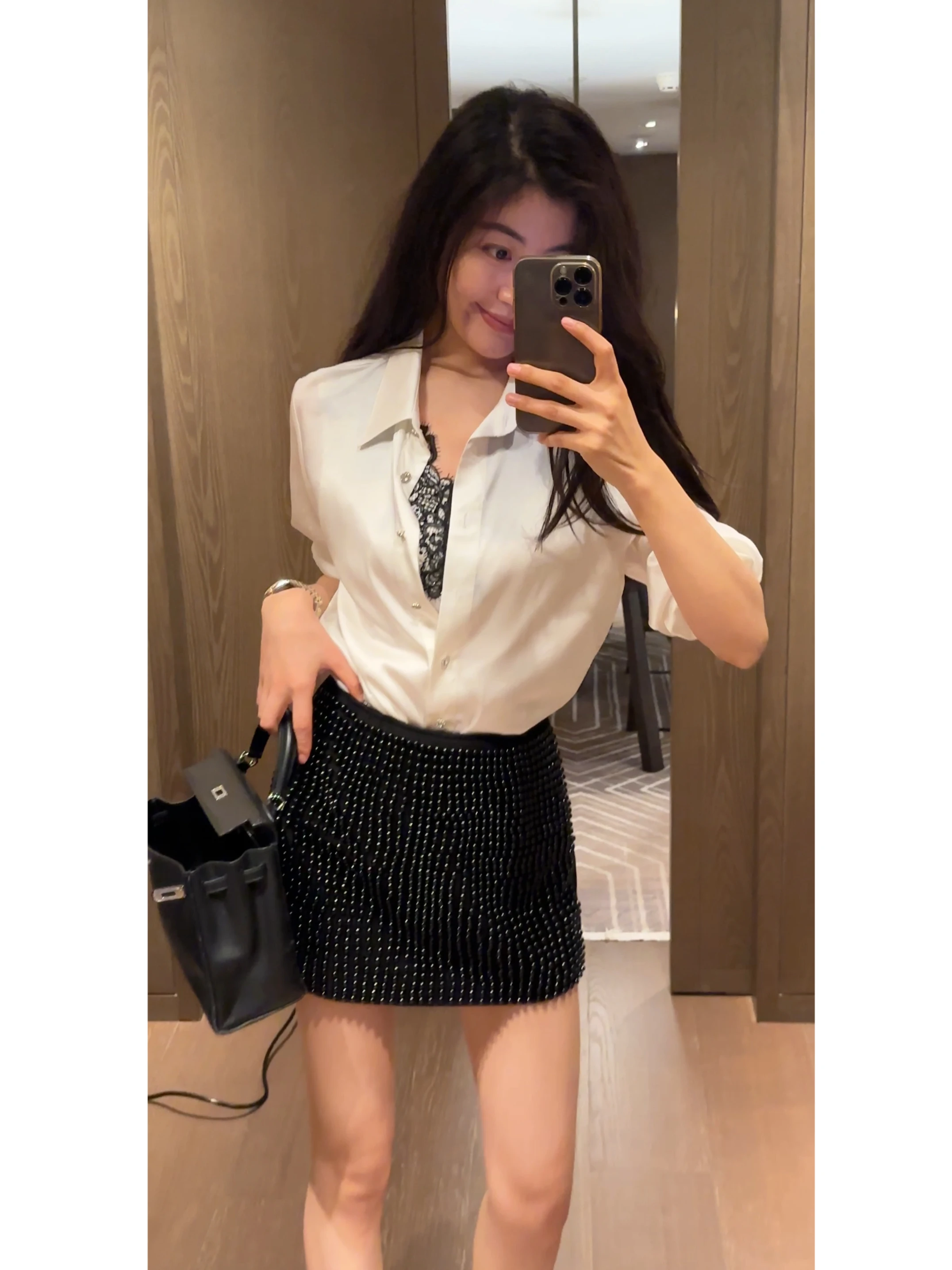 2NCOU Spring New Fashionable Long Sleeve Lace Splicing Design Versatile Acetate Shirt Women's Premium Clothing Chinese Style Top
2NCOU Spring New Fashionable Long Sleeve Lace Splicing Design Versatile Acetate Shirt Women's Premium Clothing Chinese Style Top