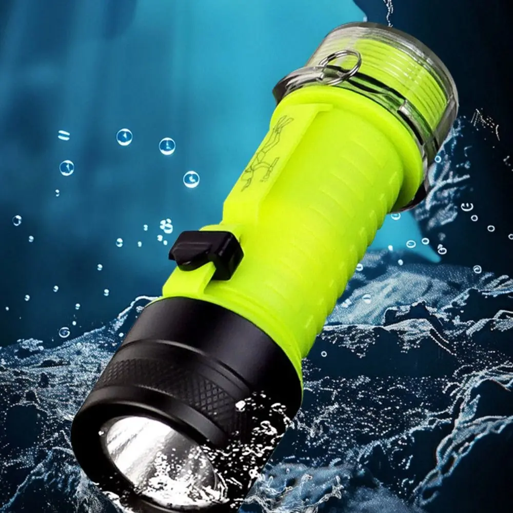 Super Bright Diving Flashlight Type C Rechargeable IPX8 Waterproof Underwater Torch Adjustable Focus High Power Dive Torch
Super Bright Diving Flashlight Type C Rechargeable IPX8 Waterproof Underwater Torch Adjustable Focus High Power Dive Torch