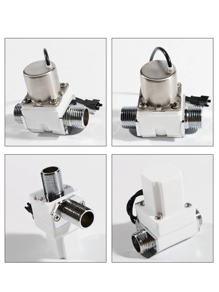 Pulsed Electromagnetic Valve Sensor Smart Faucet Urinal Sanitary Sensors Solenoid Valve DC4.5V-6.5V 0.02-1.0MPA G1/2 DN15
Pulsed Electromagnetic Valve Sensor Smart Faucet Urinal Sanitary Sensors Solenoid Valve DC4.5V-6.5V 0.02-1.0MPA G1/2 DN15