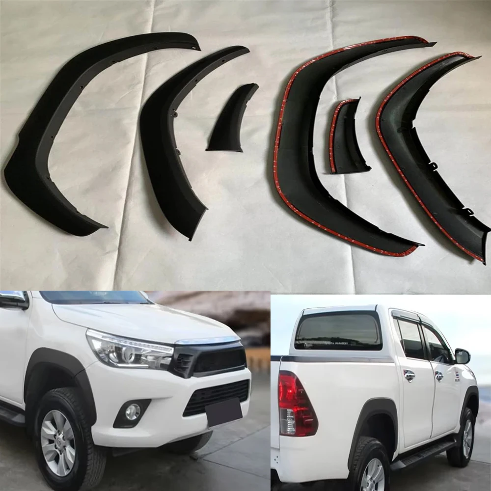 Wheel Arch Fender Flares Mudguards For Toyota Hilux Revo Rocco 2015 2016 2017 2018 2019 2020 2021 2022 Matte Black 6pcs/set 5"
Wheel Arch Fender Flares Mudguards For Toyota Hilux Revo Rocco 2015 2016 2017 2018 2019 2020 2021 2022 Matte Black 6pcs/set 5"