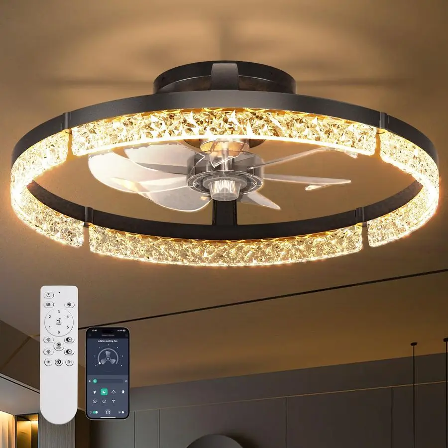 Потолочные вентиляторы с подсветкой и пультом ДУ, 20 низкопрофильных потолочных вентиляторов, современный светодиодный вентилятор-светильник с регулируемой яркостью 3000-6000K, Fandelie
Потолочные вентиляторы с подсветкой и пультом ДУ, 20 низкопрофильных потолочных вентиляторов, современный светодиодный вентилятор-светильник с регулируемой яркостью 3000-6000K, Fandelie