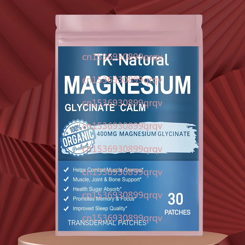 30 Patches Magnesium Glycinate and Malate Transdermal Patches for Calm Mood, Muscle, Bone & Sleep Support
30 Patches Magnesium Glycinate and Malate Transdermal Patches for Calm Mood, Muscle, Bone & Sleep Support