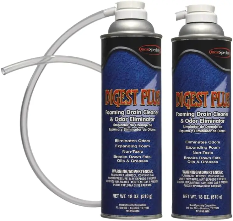 Foaming Drain Cleaner & Odor Eliminator, 2-Pack - Enzyme Bacteria for FOG & Food Waste
Foaming Drain Cleaner & Odor Eliminator, 2-Pack - Enzyme Bacteria for FOG & Food Waste