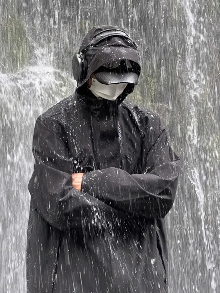 Винтажная американская функциональная мужская куртка Jaet, модная уличная спецодежда Haome, оверсайз, полиэфирное волокно, длинная застежка-молния
Винтажная американская функциональная мужская куртка Jaet, модная уличная спецодежда Haome, оверсайз, полиэфирное волокно, длинная застежка-молния