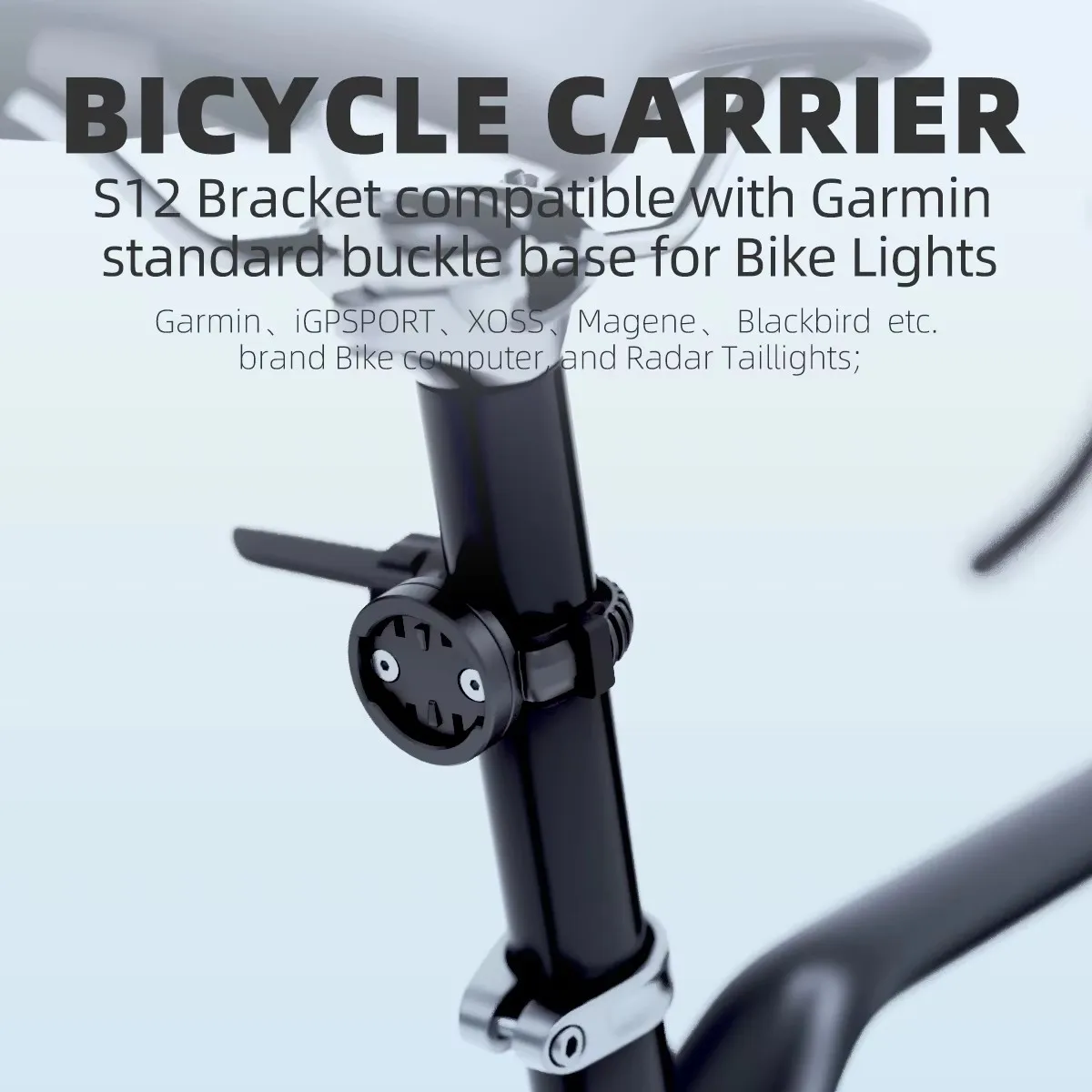CYCLAMI S12 Bicycle Computer Mount Gopro Camera Mount Headlight Mount Suitable for GARMIN XOSS IGPSPORT
CYCLAMI S12 Bicycle Computer Mount Gopro Camera Mount Headlight Mount Suitable for GARMIN XOSS IGPSPORT