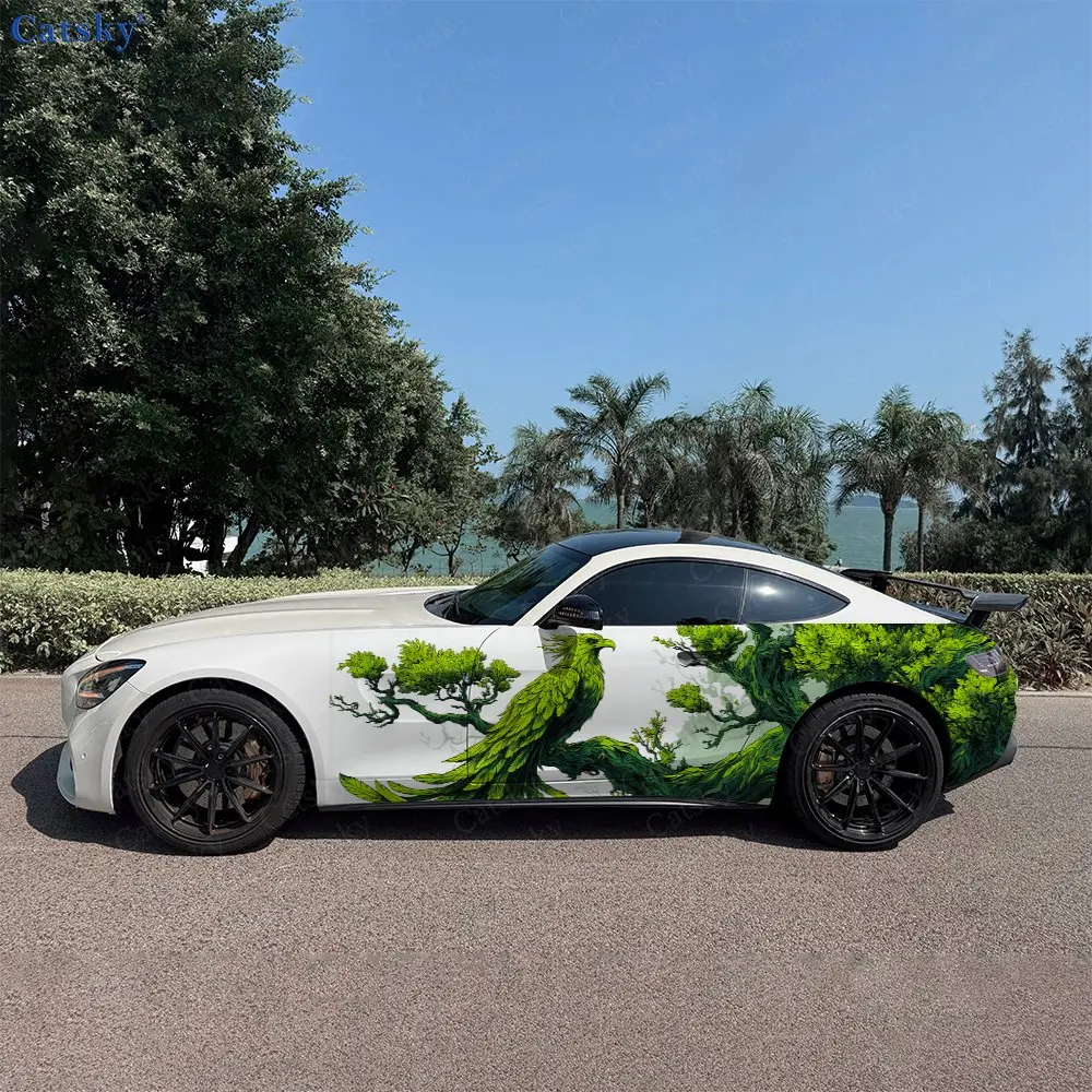 2pcs Forest Phoenix Green Nature Car Side Wraps, Self-Adhesive PVC Waterproof & Scratch-Resistant Stickers, Car Accessory Gift
2pcs Forest Phoenix Green Nature Car Side Wraps, Self-Adhesive PVC Waterproof & Scratch-Resistant Stickers, Car Accessory Gift